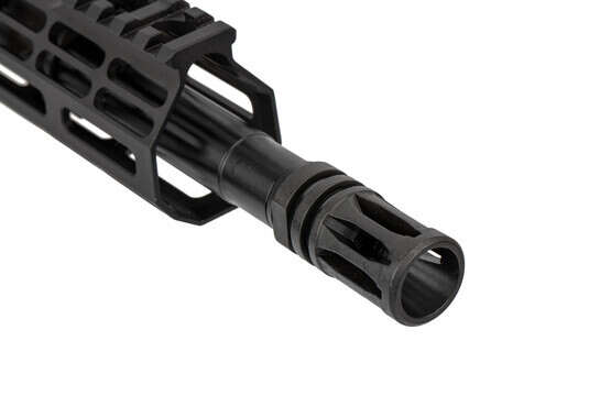 The Aero Precision M4E1 barreled upper receiver group features an A2 style flash hider